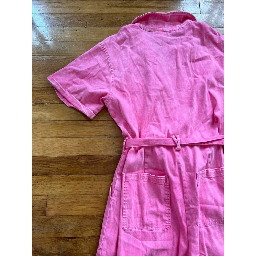 Skies are blue Women Pink jumpsuit Short Sleeve Large A000948 - Picture 6 of 8